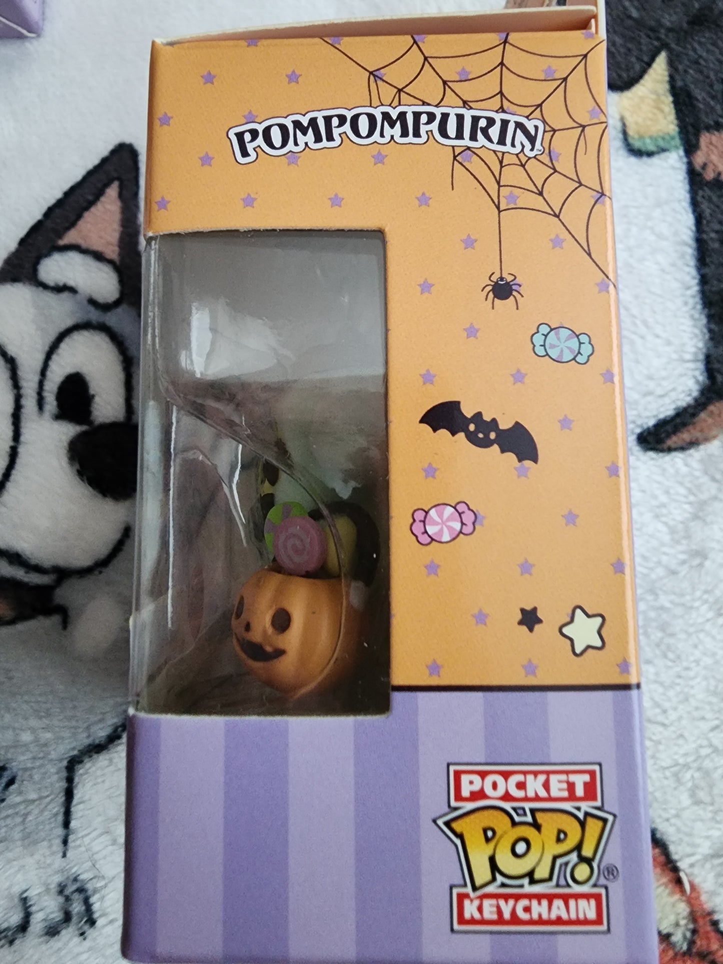 Funko Hello Kitty and Friends Pompompurin Halloween Exclusive Pocket Keychain