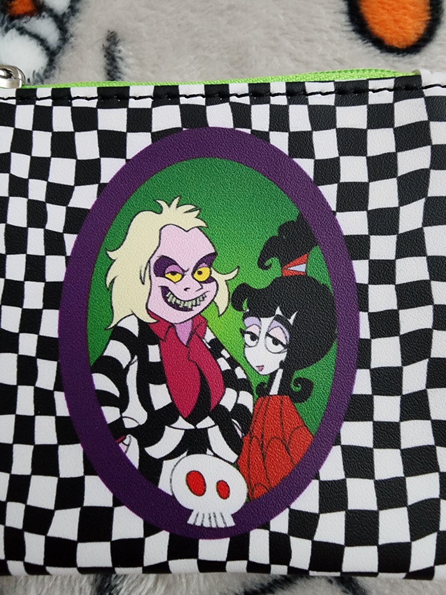 Loungefly Beetlejuice and Lydia Chibi Coin Purse