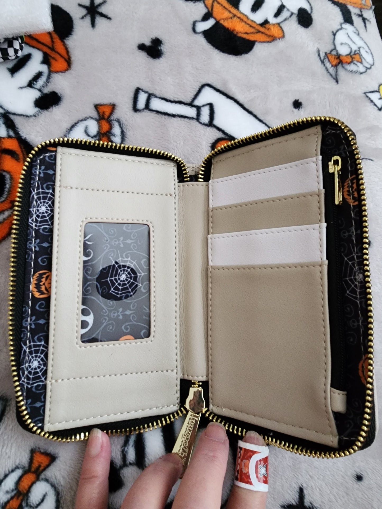 Loungefly Disney Nightmare Before Christmas Zero Scientific Method Wallet