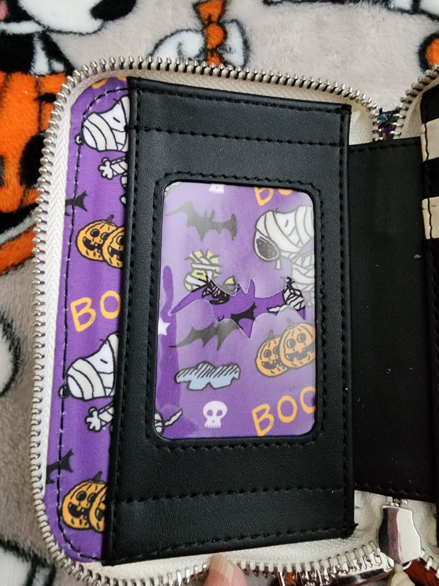 Loungefly Snoopy and Woodstock Mummy Halloween Wallet