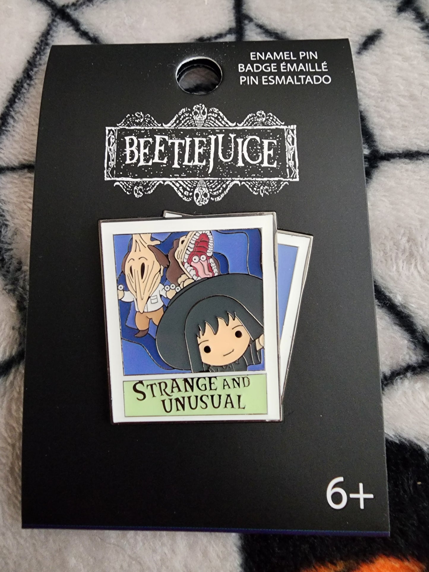 Loungefly Beetlejuice Lydia Strange and Unusual Pin