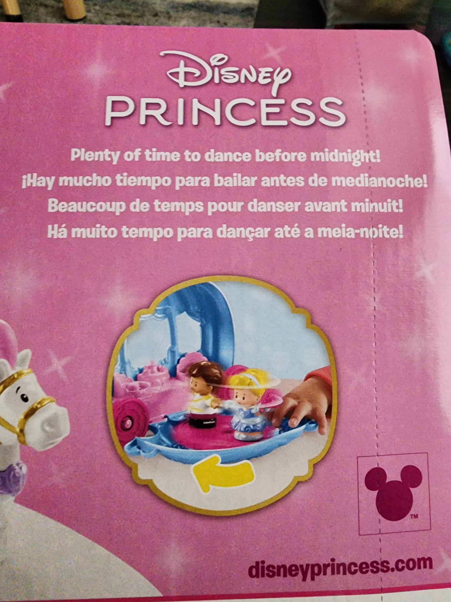 Fisher Price Disney Princess Little People Cinderella's Dancing Carriage