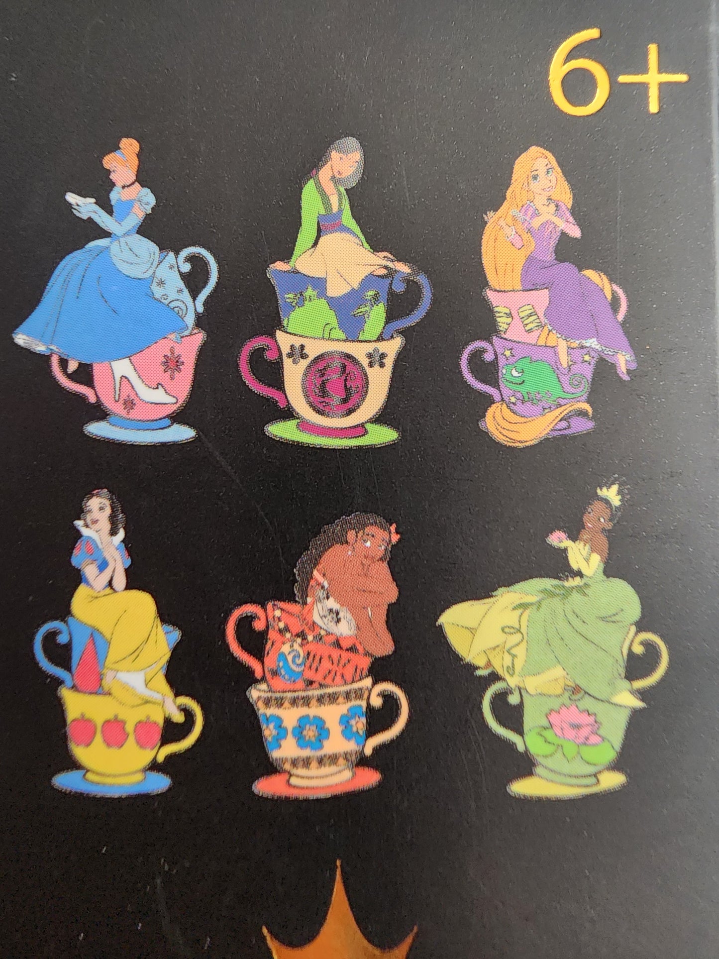 Loungefly Disney Princess Tea Cup Mystery Pins