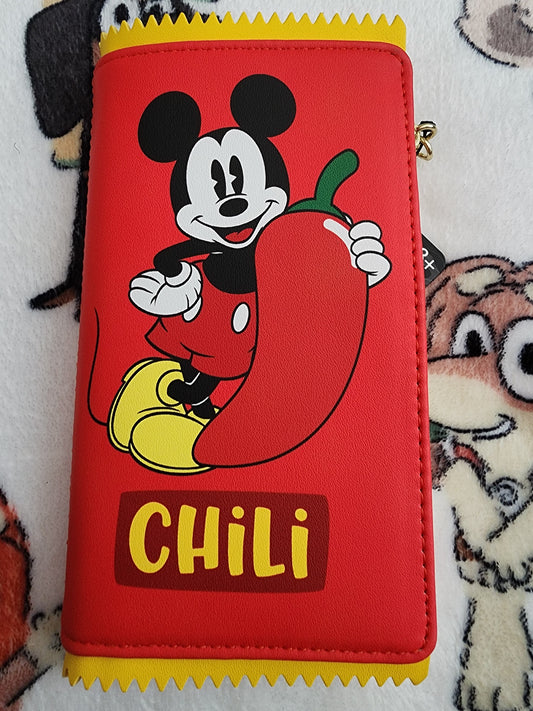 Loungefly Disney Mickey Mouse Hot Sauce Wallet