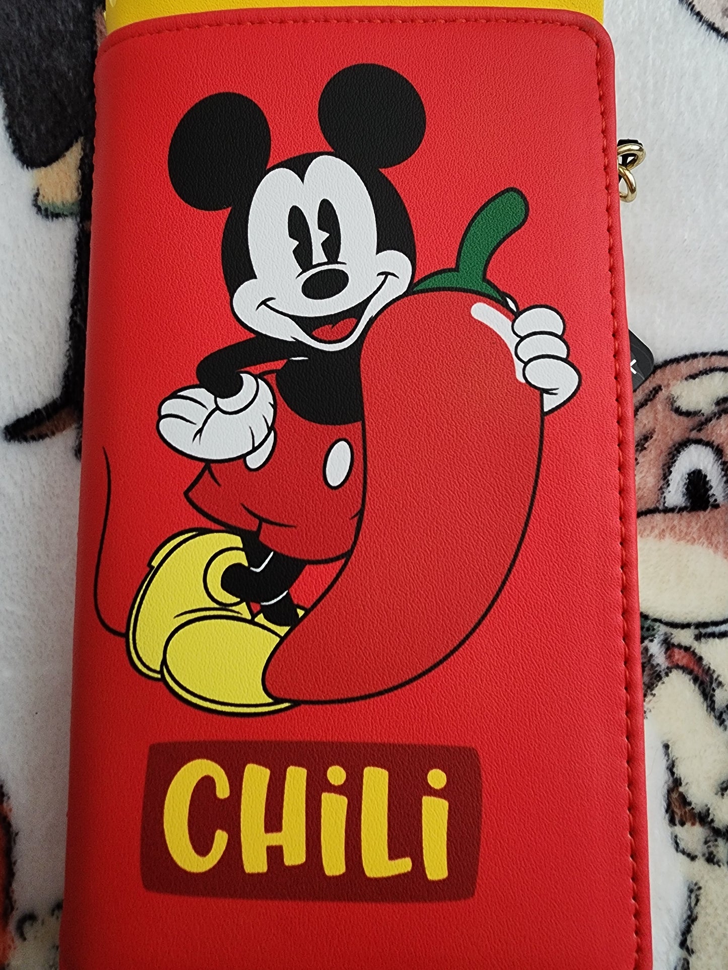 Loungefly Disney Mickey Mouse Hot Sauce Wallet