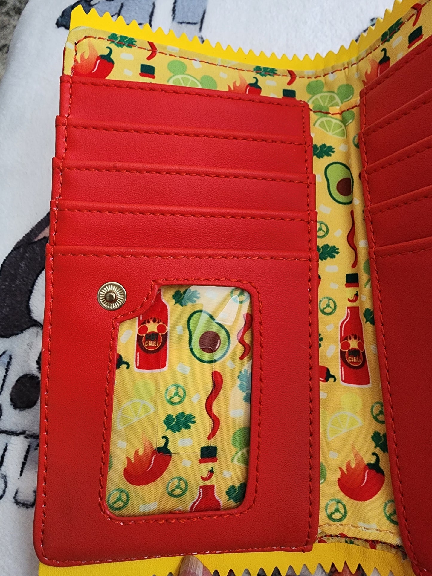 Loungefly Disney Mickey Mouse Hot Sauce Wallet