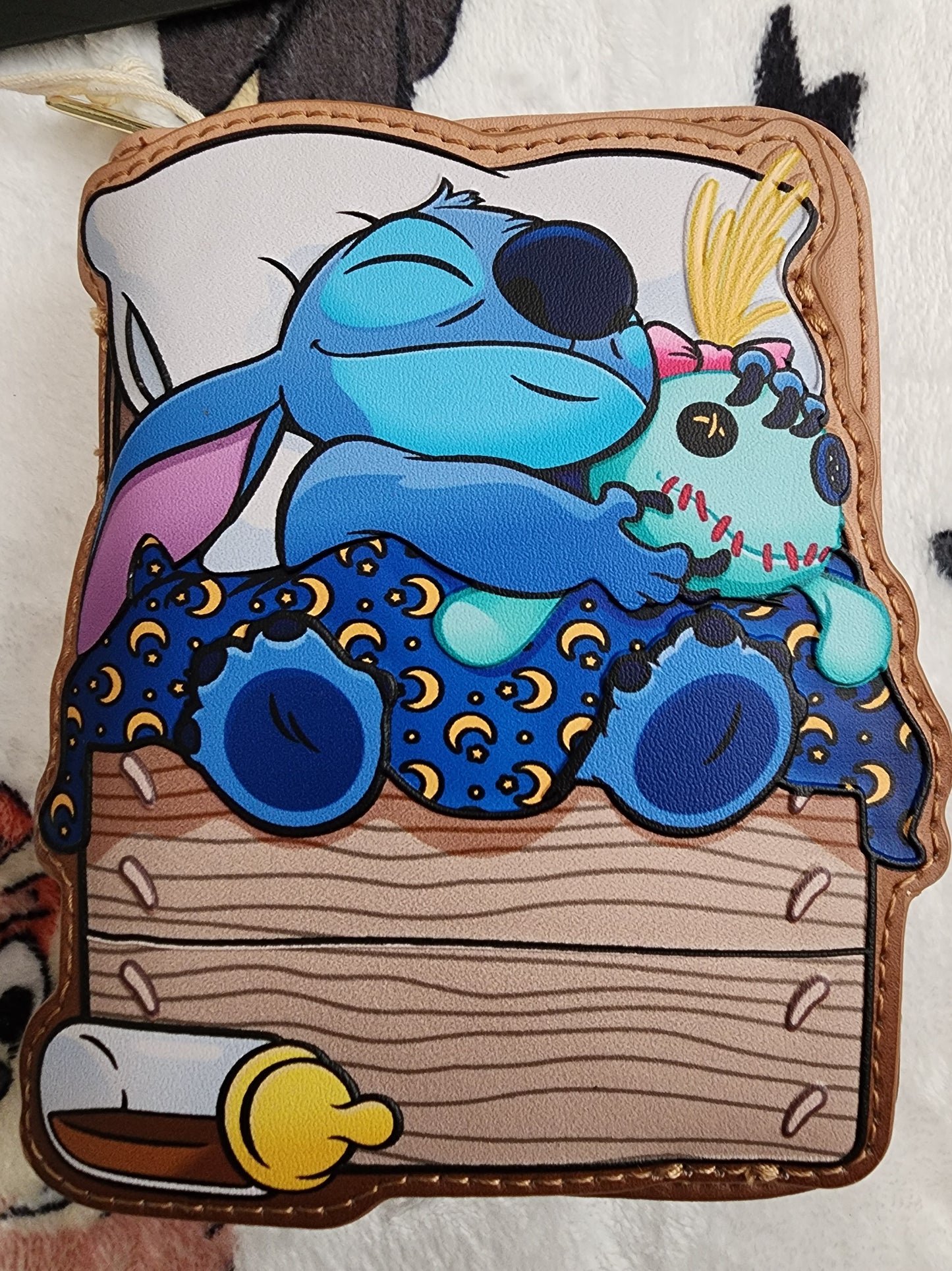 Loungefly Disney Stitch and Scrump Sleeping Wallet