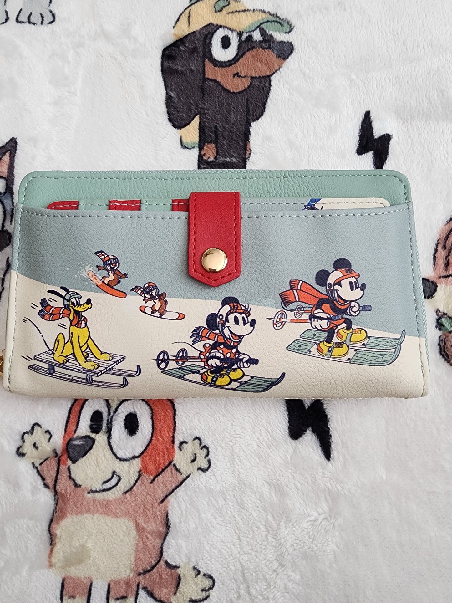 Her Universe Disney Mickey and Friends Winter Wonderland Wallet