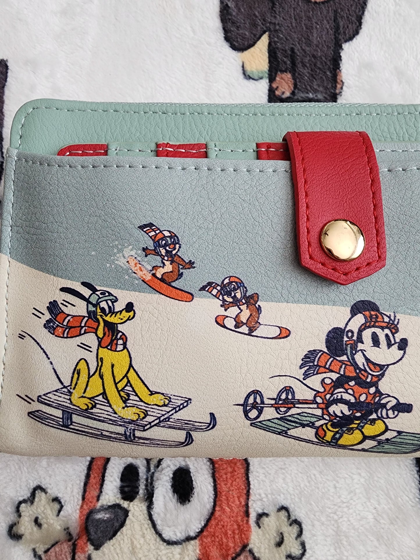 Her Universe Disney Mickey and Friends Winter Wonderland Wallet