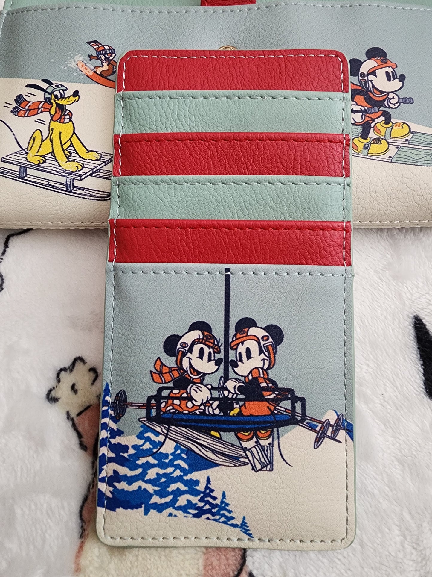 Her Universe Disney Mickey and Friends Winter Wonderland Wallet