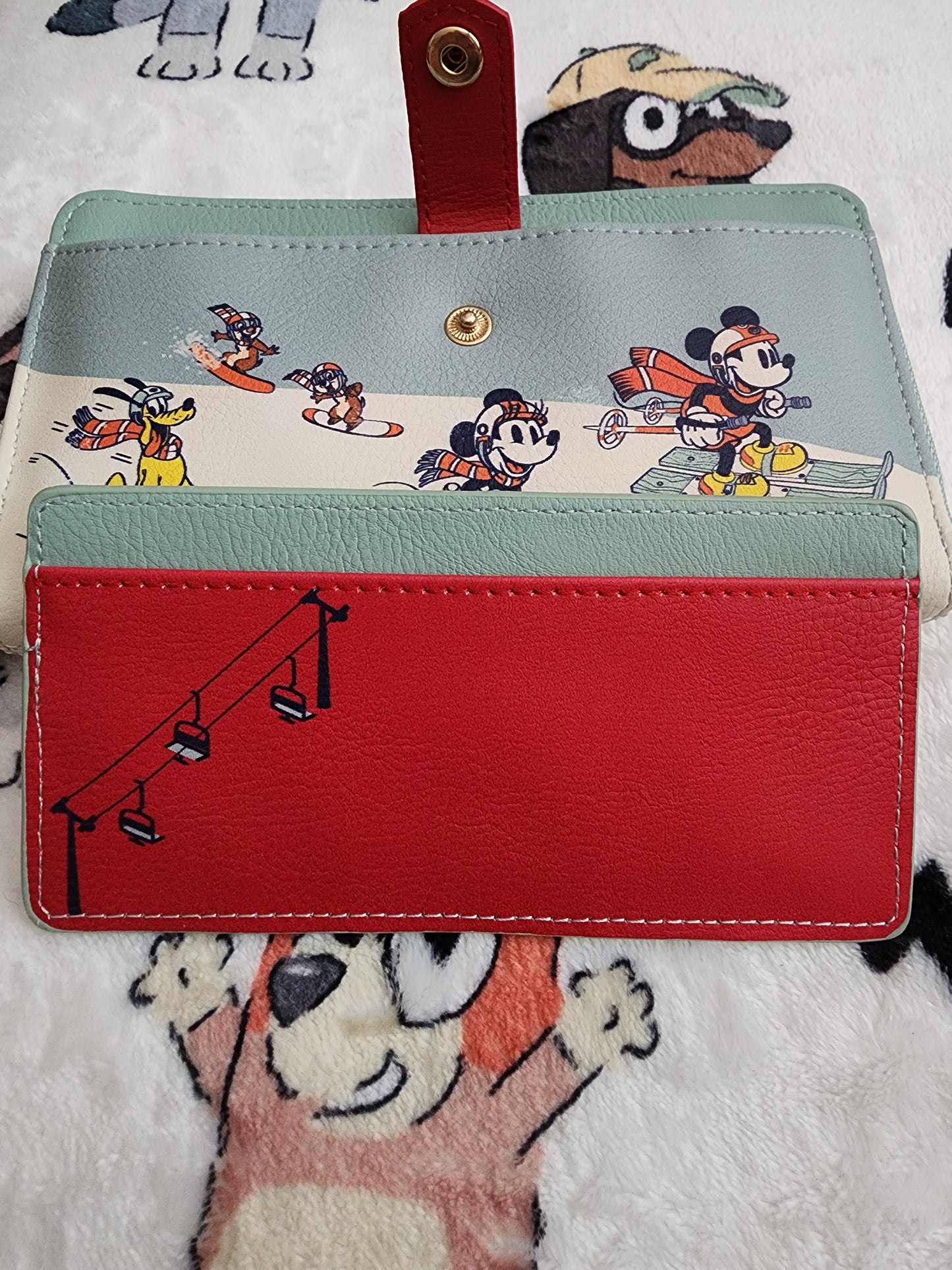 Her Universe Disney Mickey and Friends Winter Wonderland Wallet