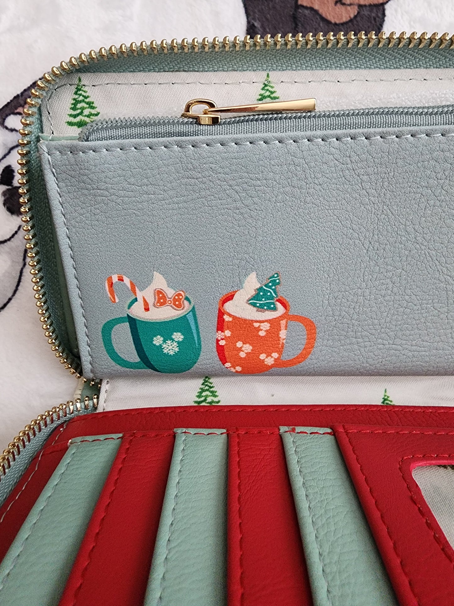 Her Universe Disney Mickey and Friends Winter Wonderland Wallet