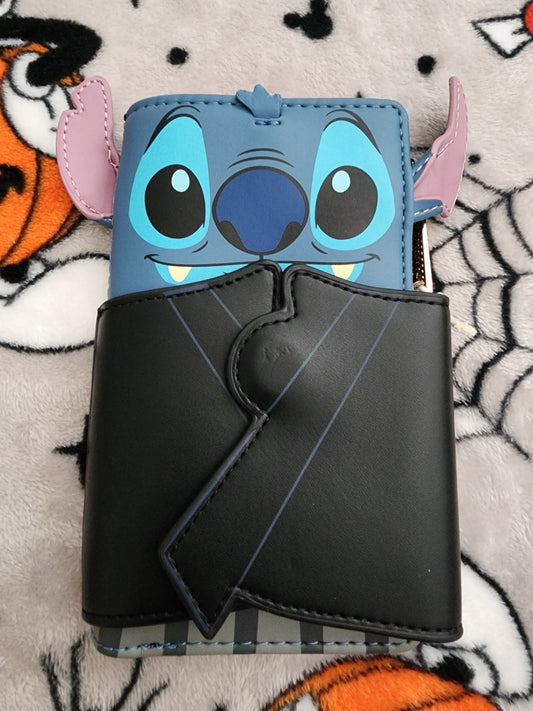 Loungefly Disney Stitch as a Vampire Halloween Wallet