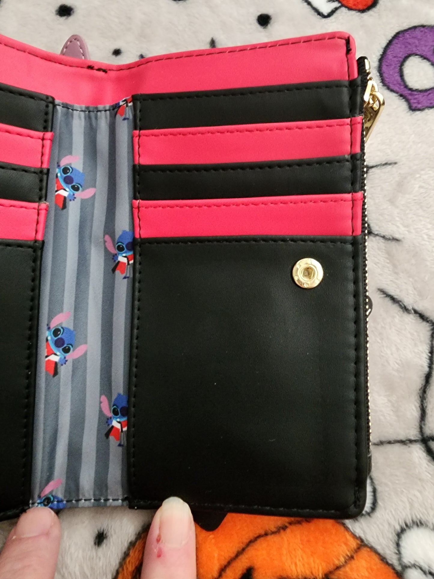 Loungefly Disney Stitch as a Vampire Halloween Wallet