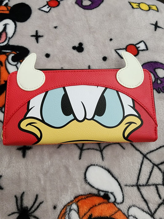 Loungefly Exclusive Disney Donald Duck as the Devil Halloween Wallet