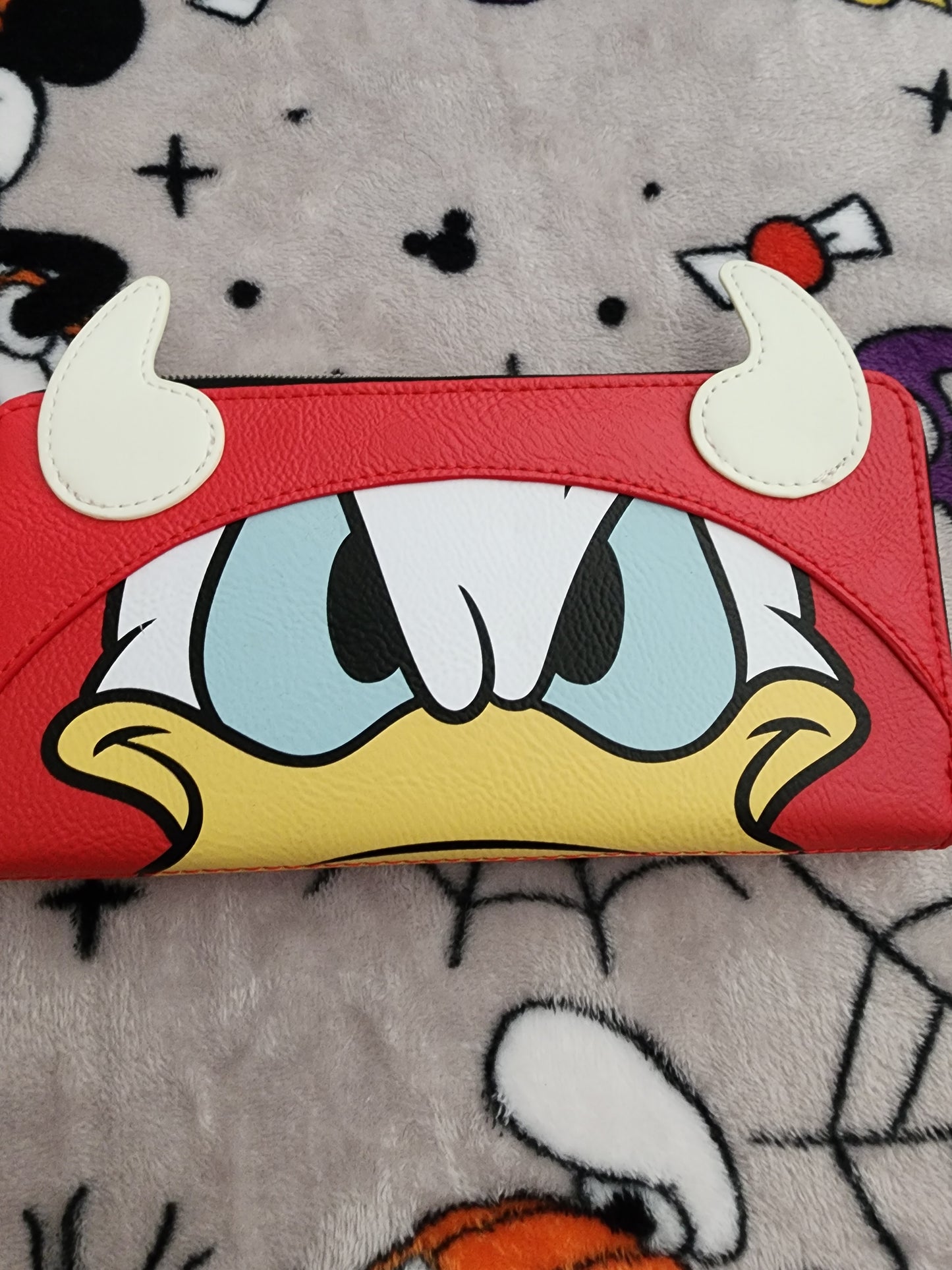 Loungefly Exclusive Disney Donald Duck as the Devil Halloween Wallet