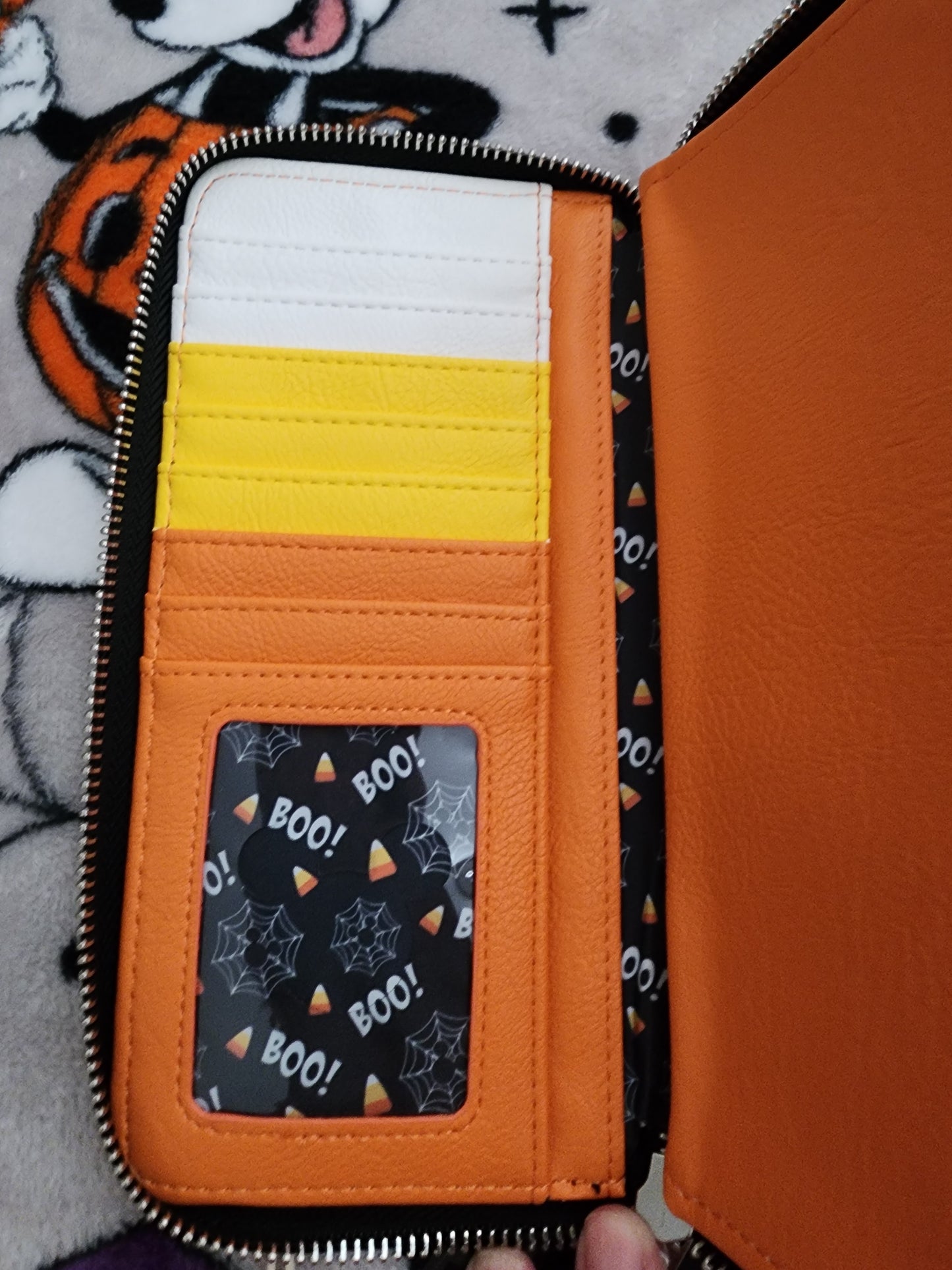 Loungefly Disney Mickey and Minnie Halloween Wallet