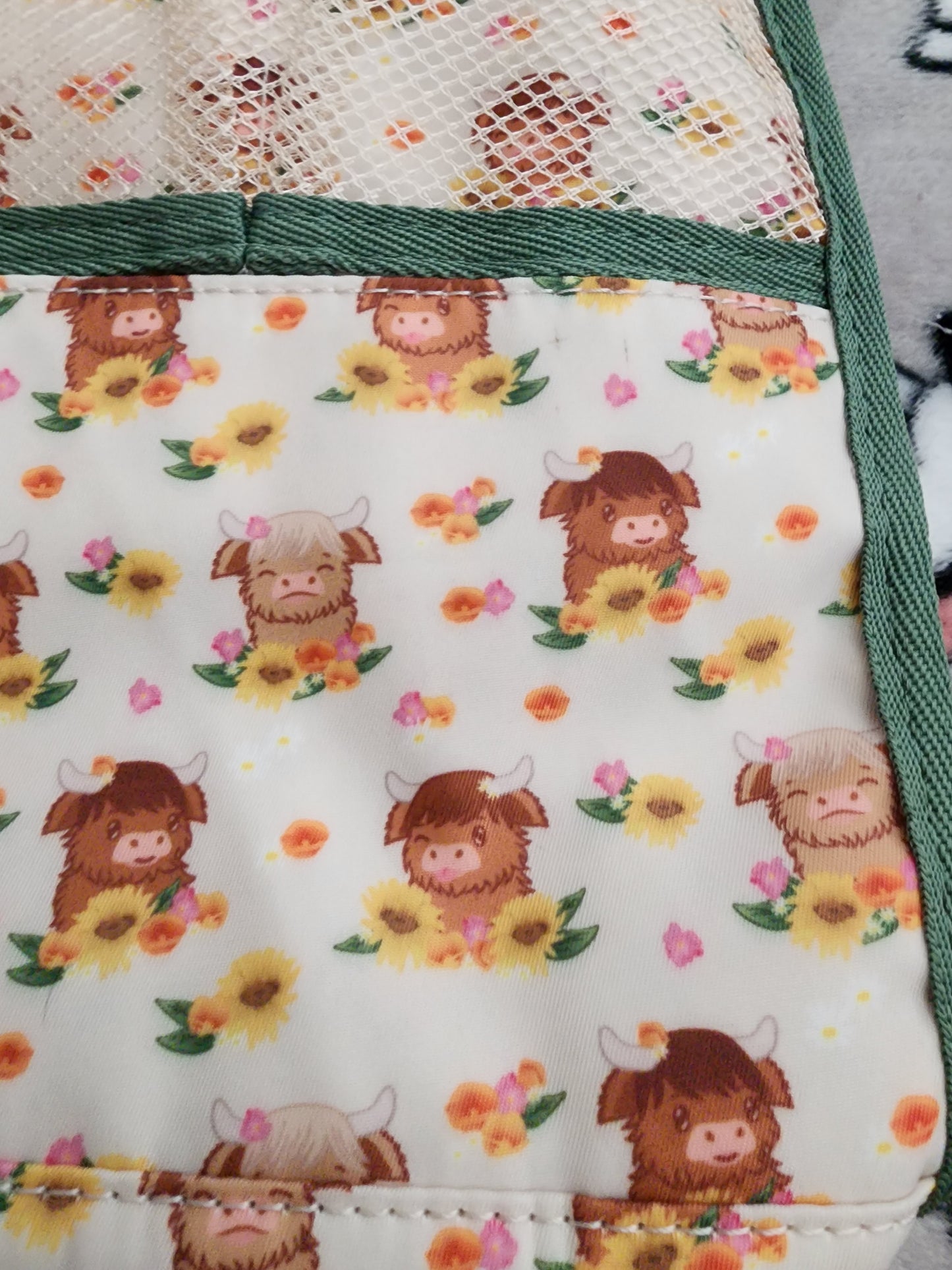 Highland Cows Backpack Insert Organizer Bag