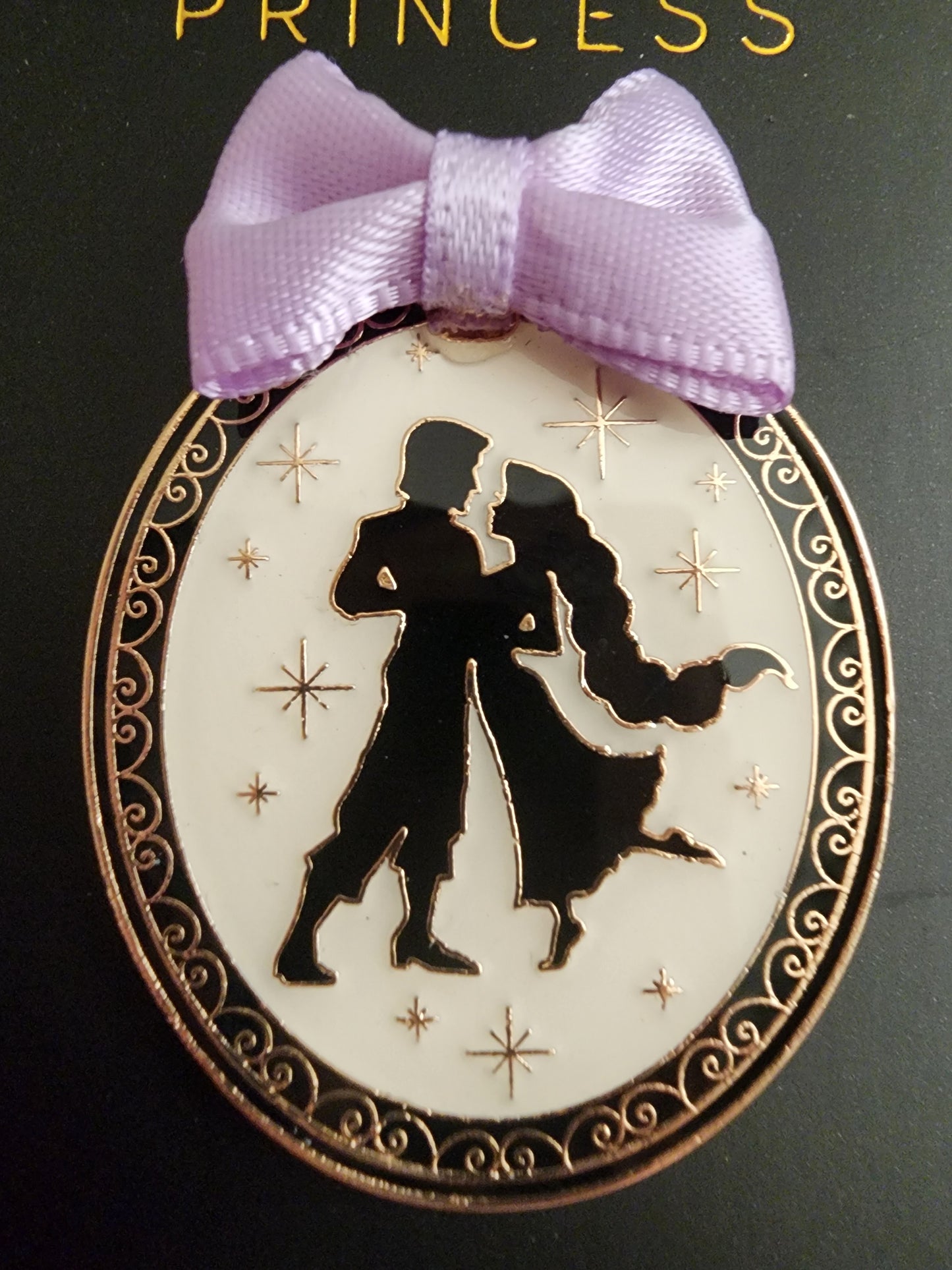 Loungefly Disney Rapunzel & Flynn Silhouette Cameo Pin