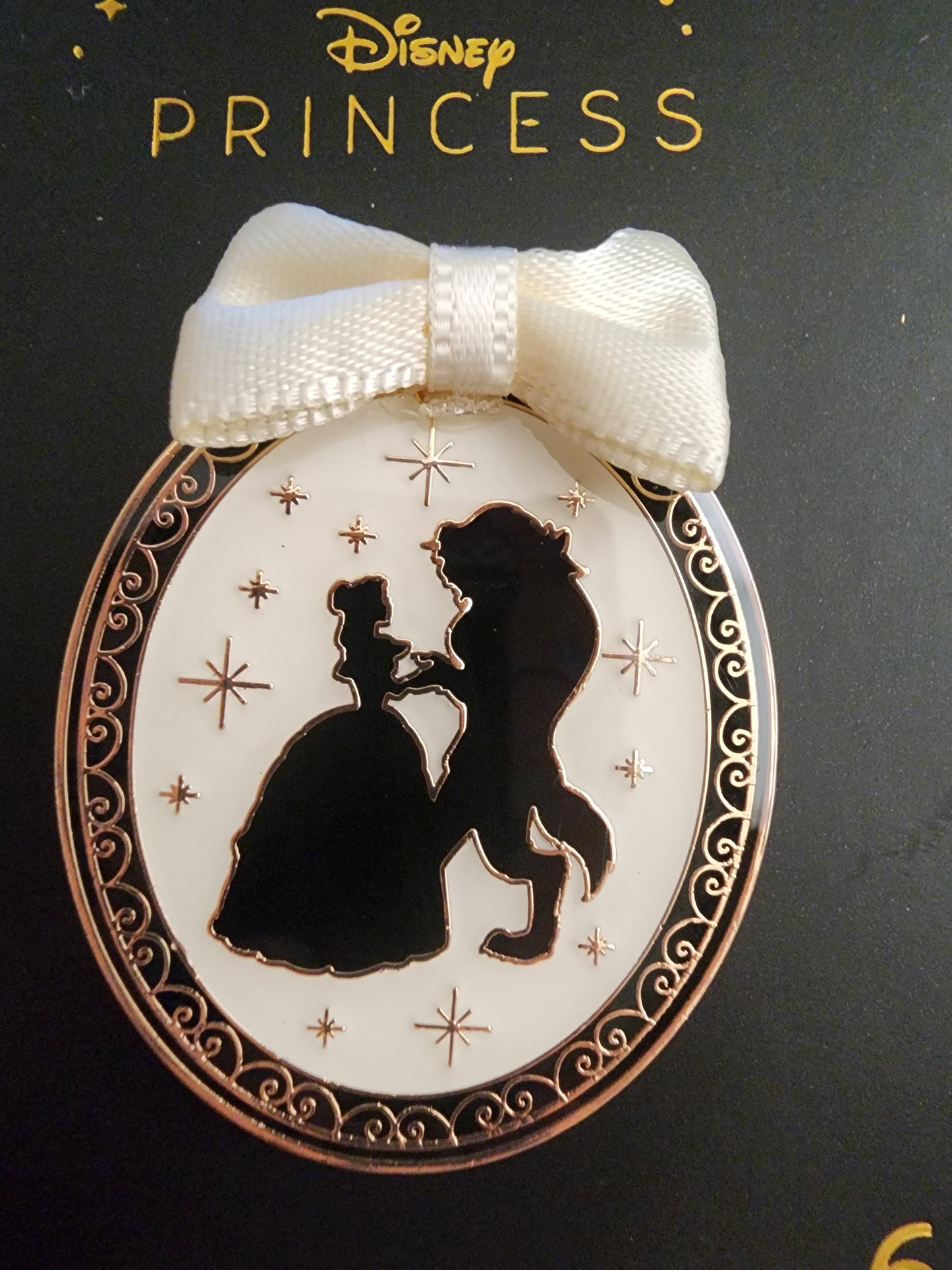 Loungefly Disney Belle & Beast Silhouette Cameo Pin