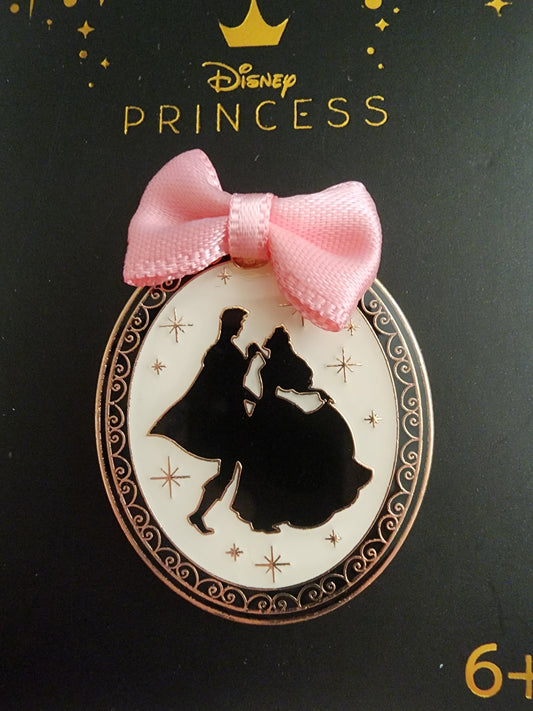 Loungefly Disney Sleeping Beauty & Prince Philip Silhouette Cameo Pin