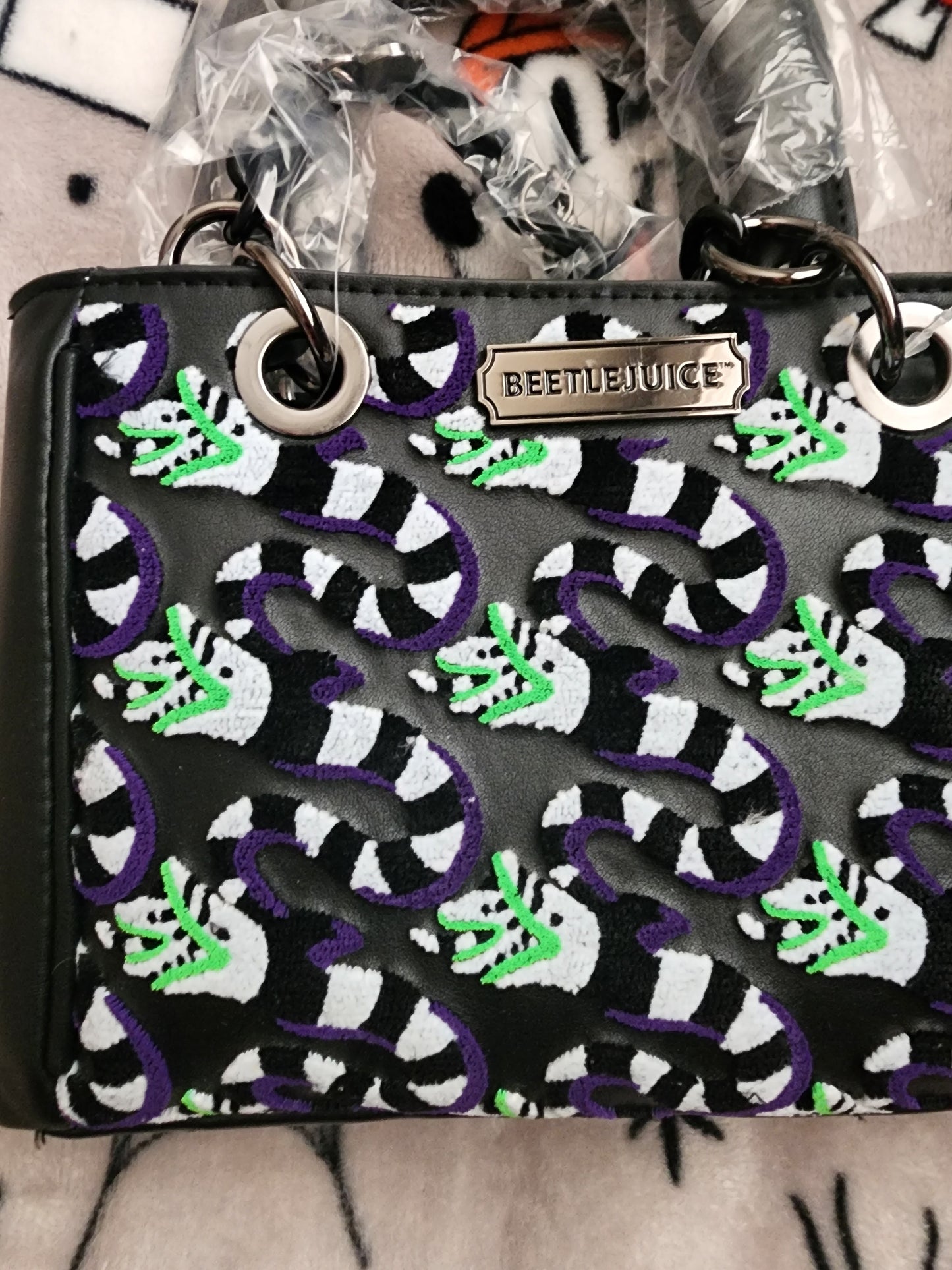 Beetlejuice Sandworm Crossbody Bag/Handbag