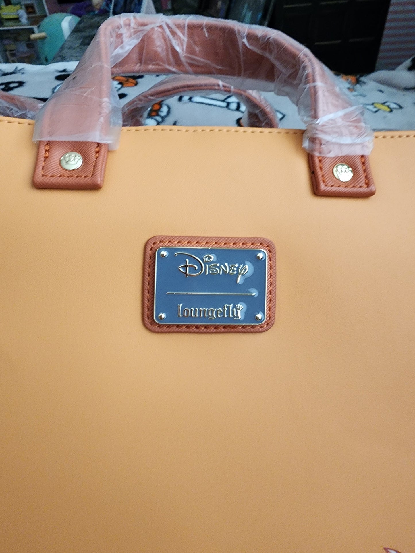 Loungefly Disney Stitch Pumpkin Tote Bag