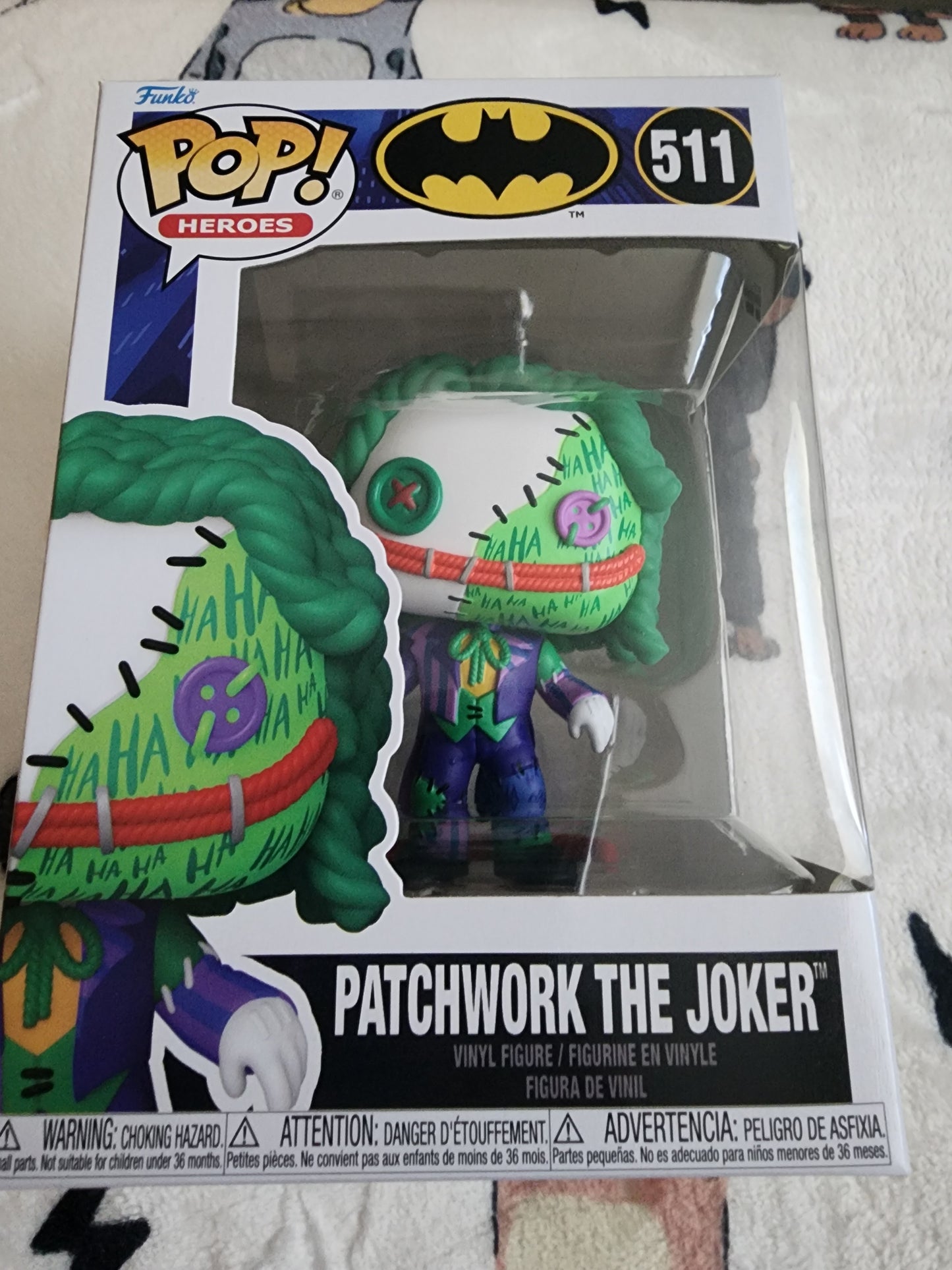 Funko Pop DC Joker Patchwork Figure