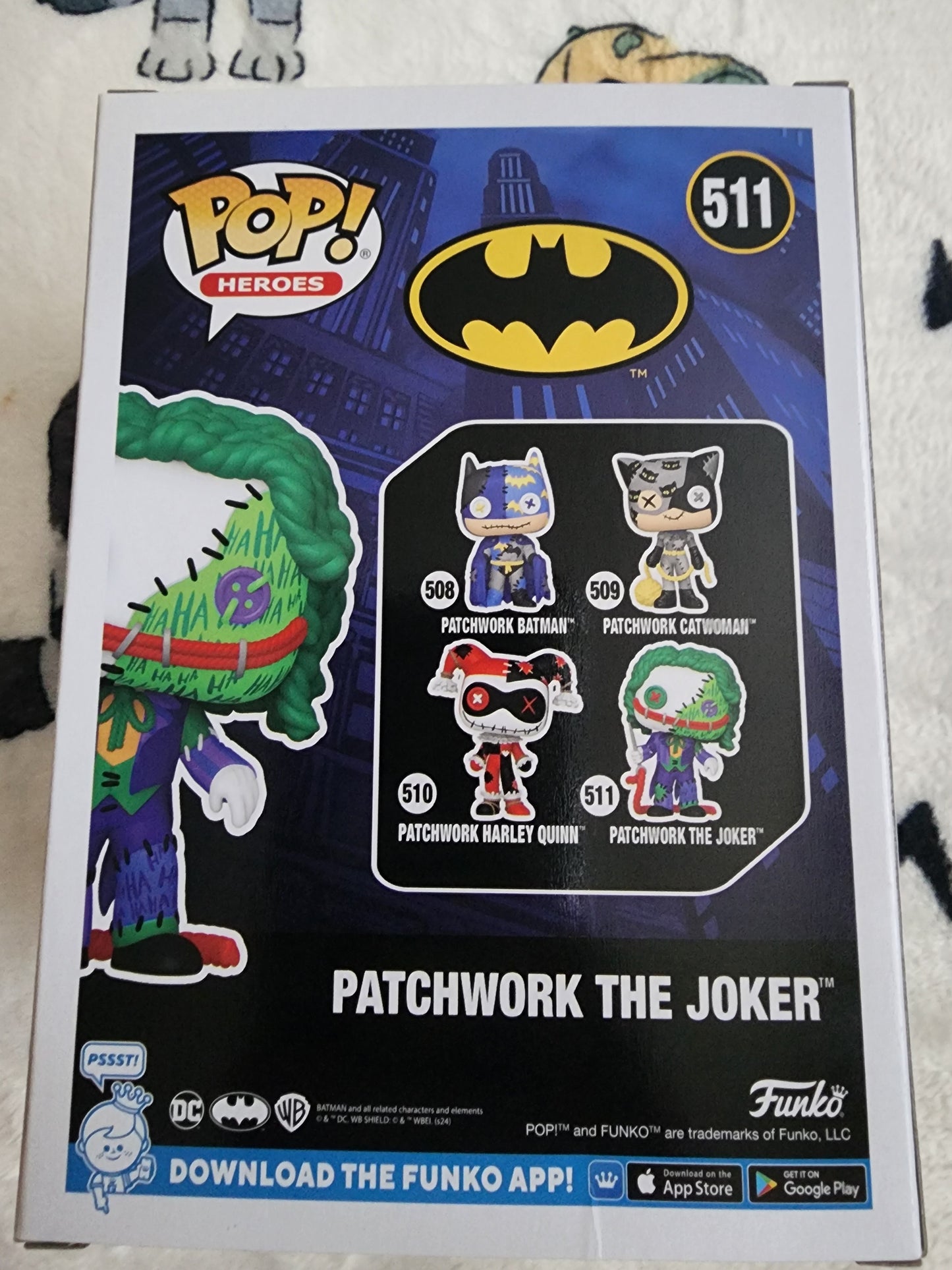 Funko Pop DC Joker Patchwork Figure