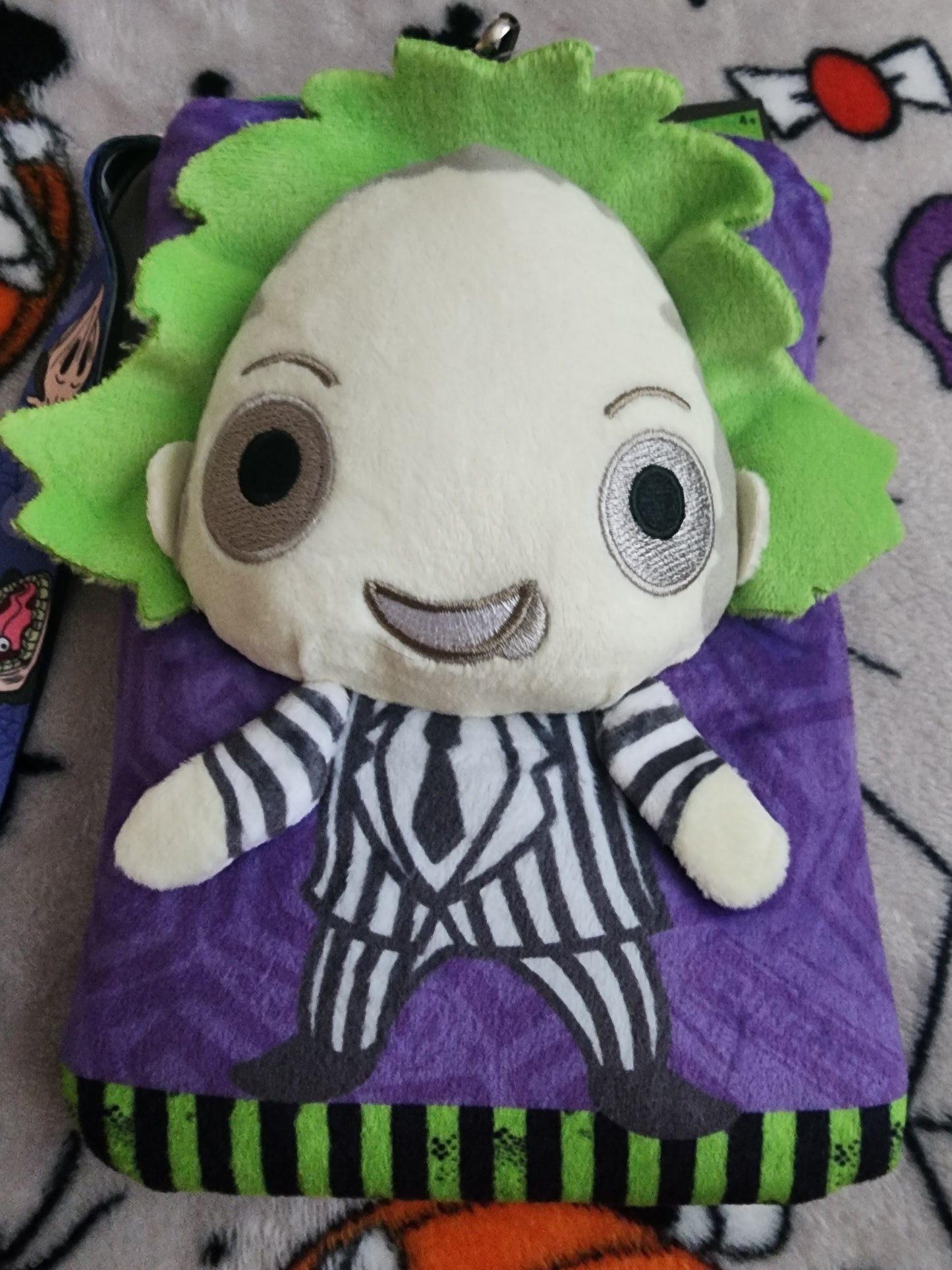 Beetlejuice Plush Lanyard