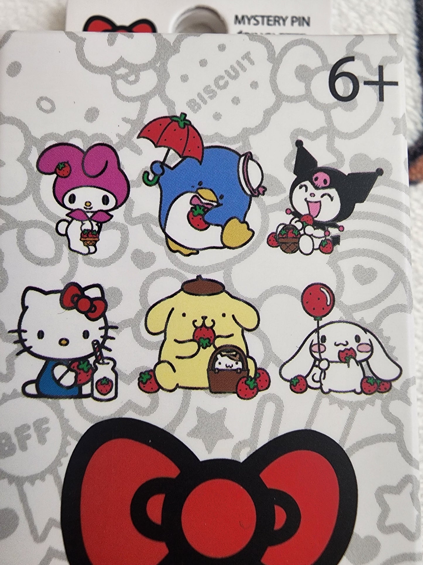 Loungefly Hello Kitty and Friends Strawberry Mystery Pins