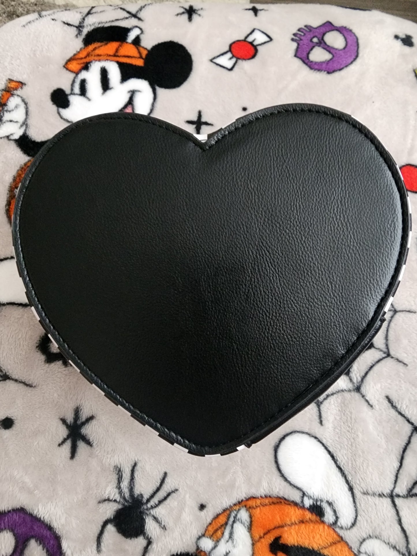 Beetlejuice Heart Shaped Make-up Bag