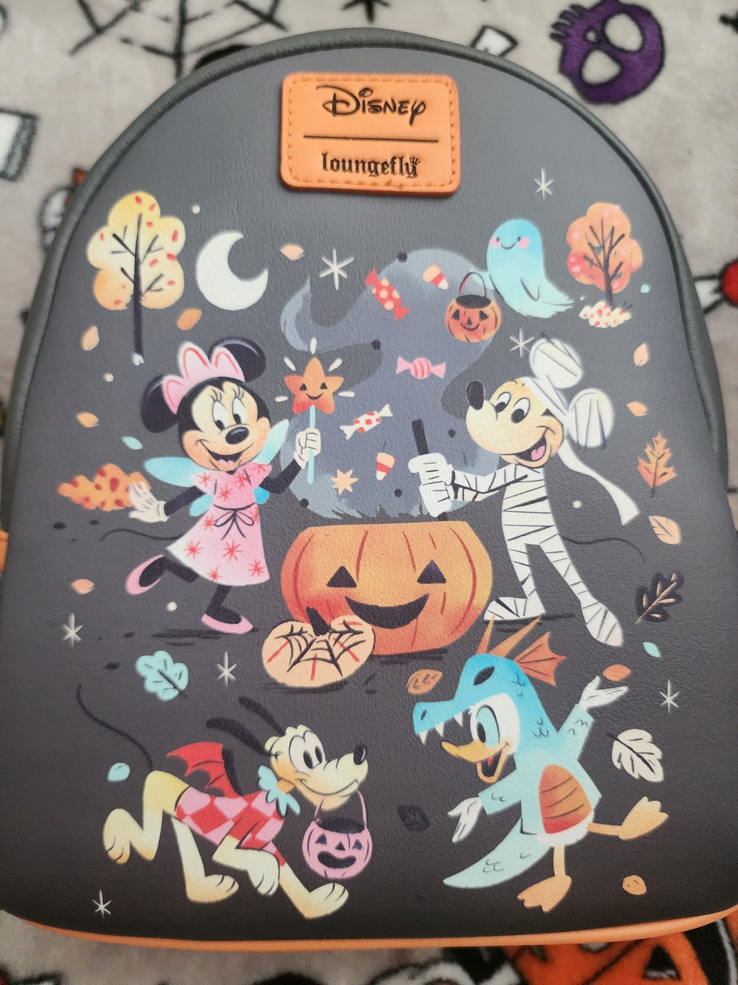 Loungefly Disney Mickey and Friends Halloween Party Backpack