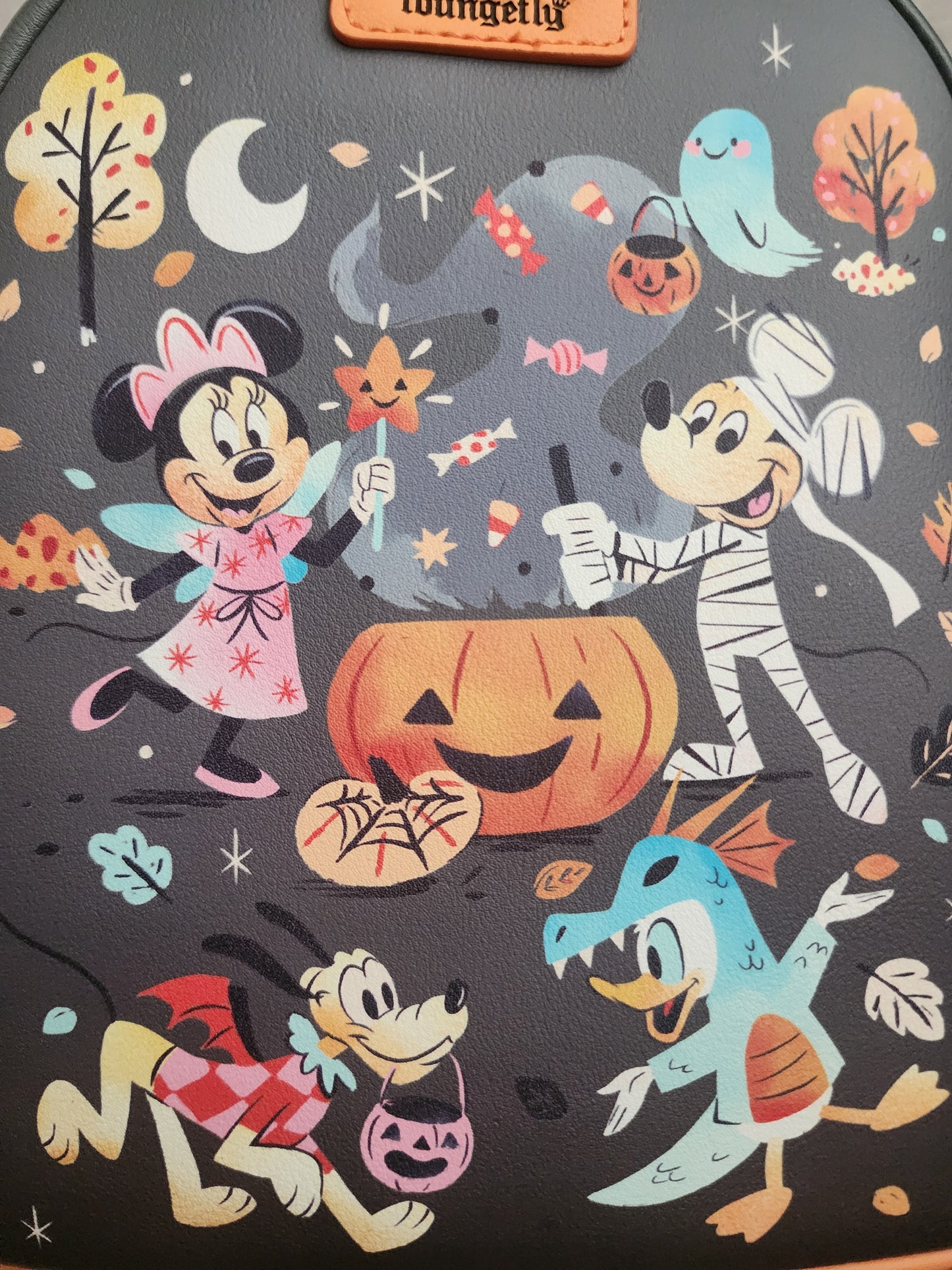 Loungefly Disney Mickey and Friends Halloween Party Backpack