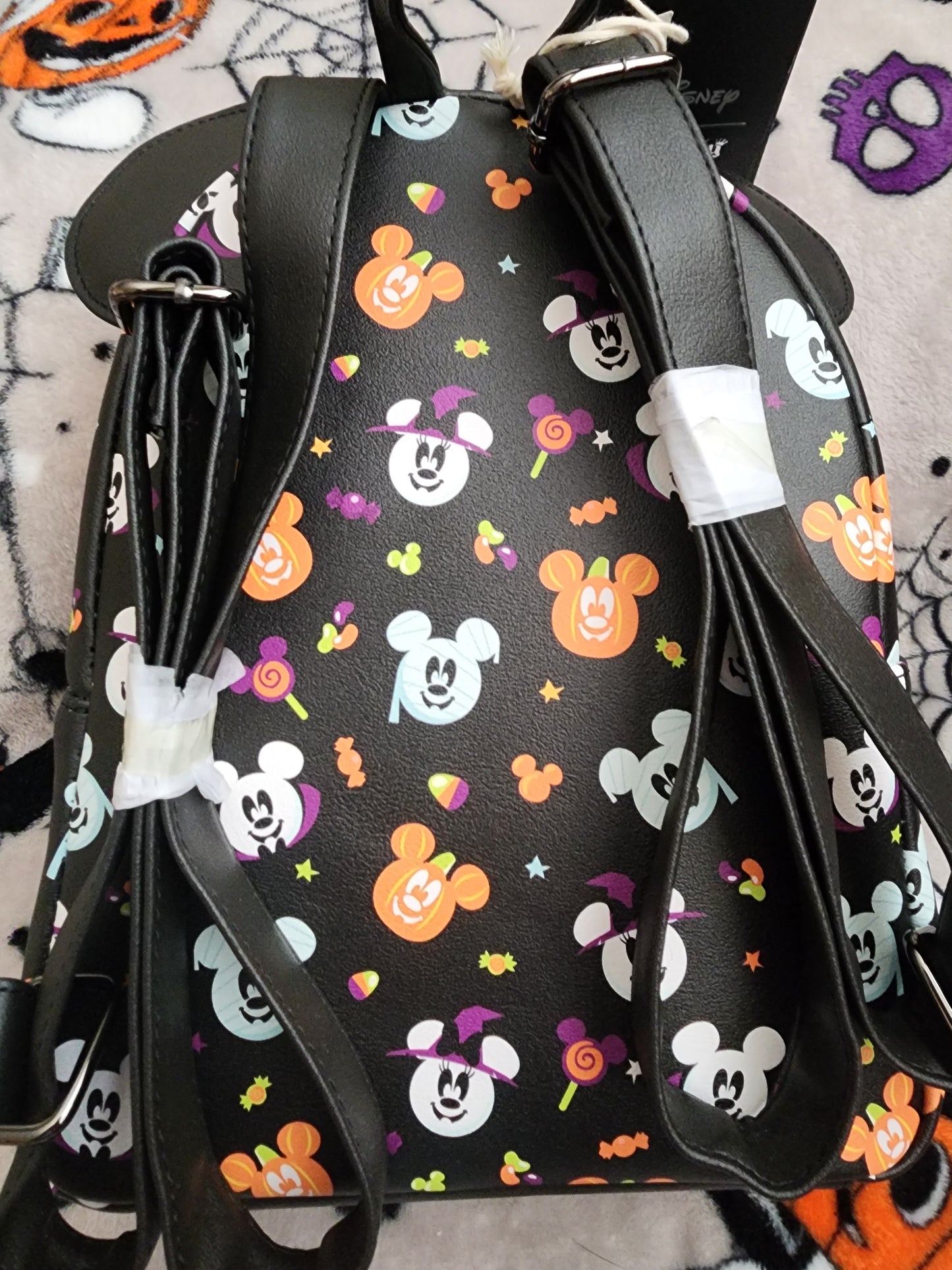 Loungefly Disney Mickey and Minnie Halloween Backpack