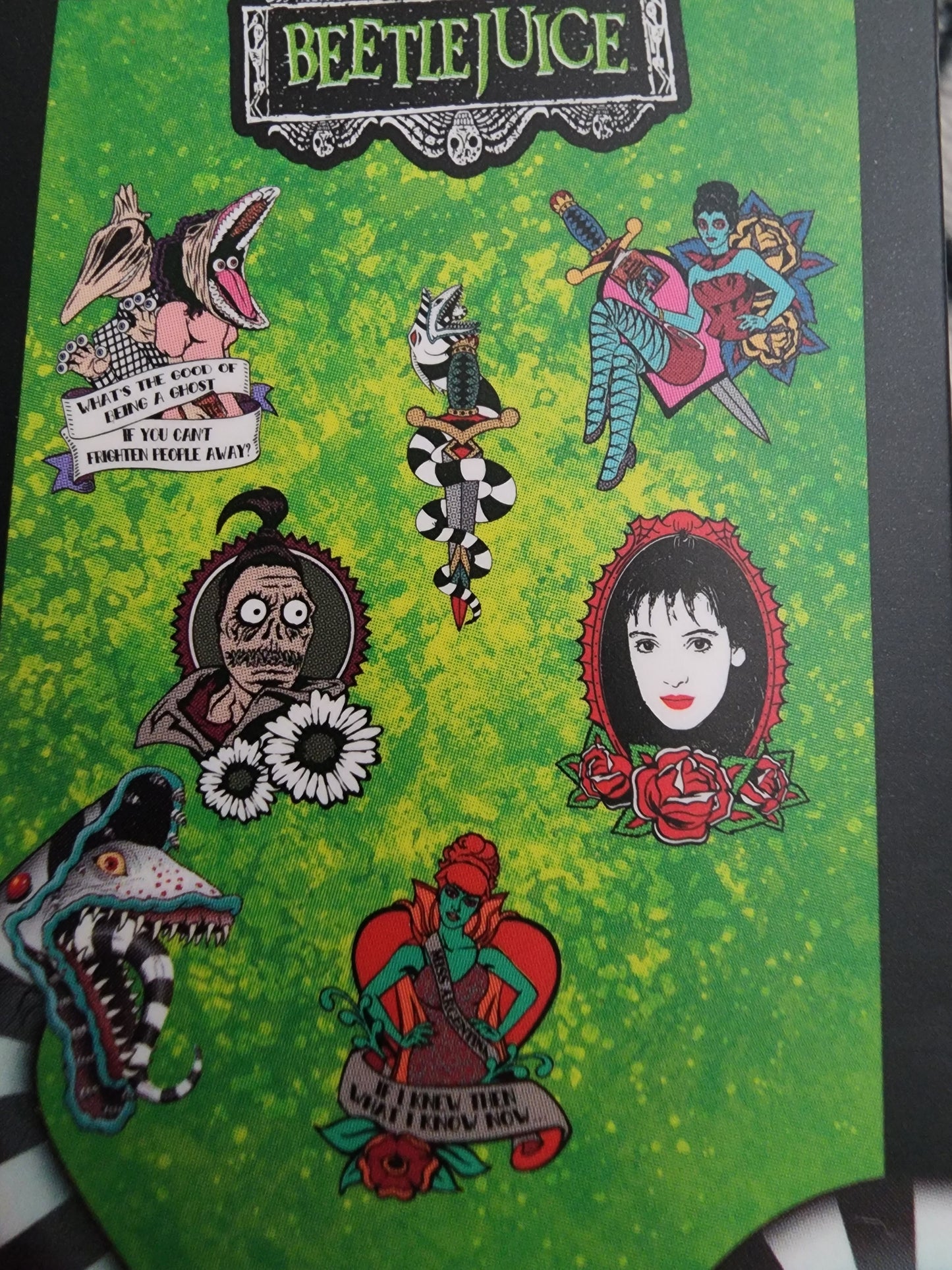 Loungefly Beetlejuice Tattoo Mystery Pins