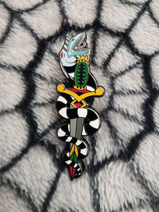 Loungefly Beetlejuice Tattoo Mystery Pins