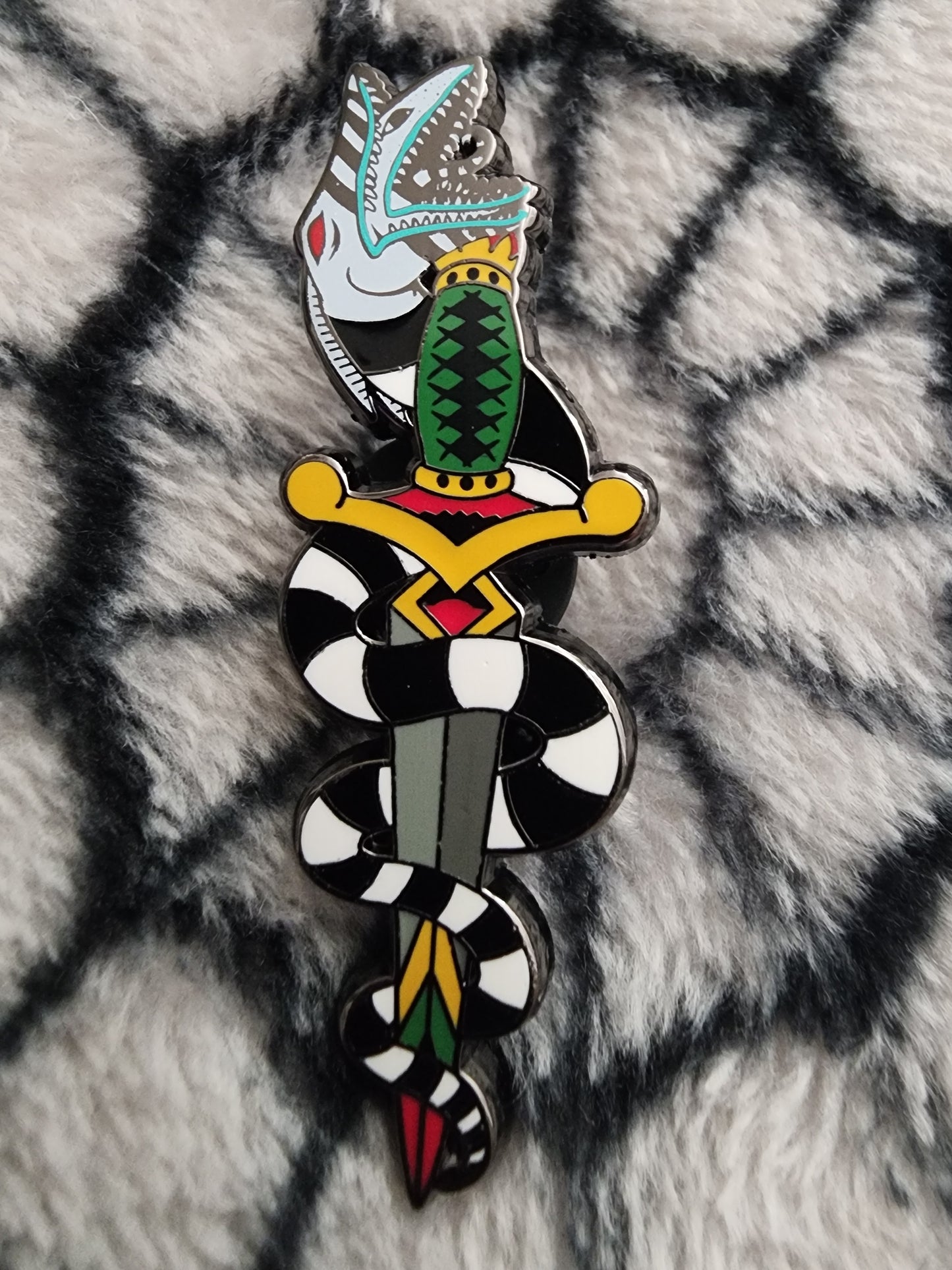 Loungefly Beetlejuice Tattoo Mystery Pins