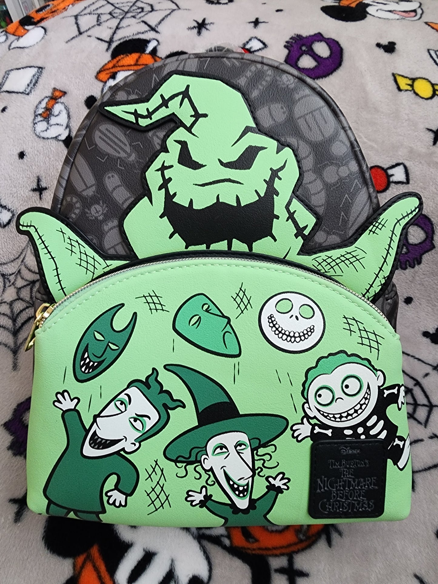 Loungefly Disney Nightmare Before Christmas Oggie Boogie Backpack