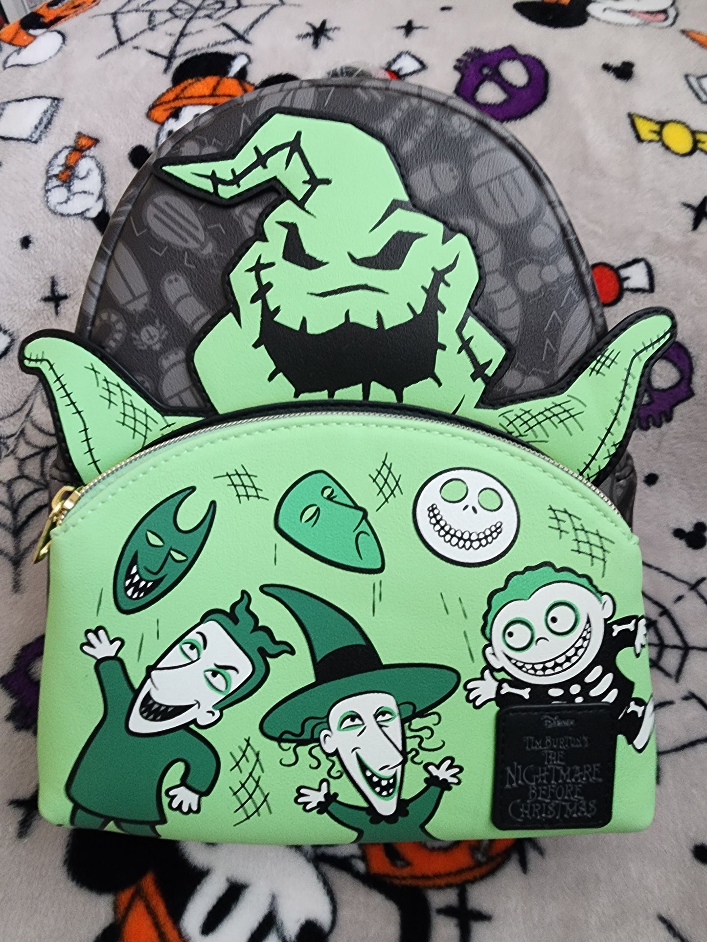 Loungefly Disney Nightmare Before Christmas Oggie Boogie Backpack