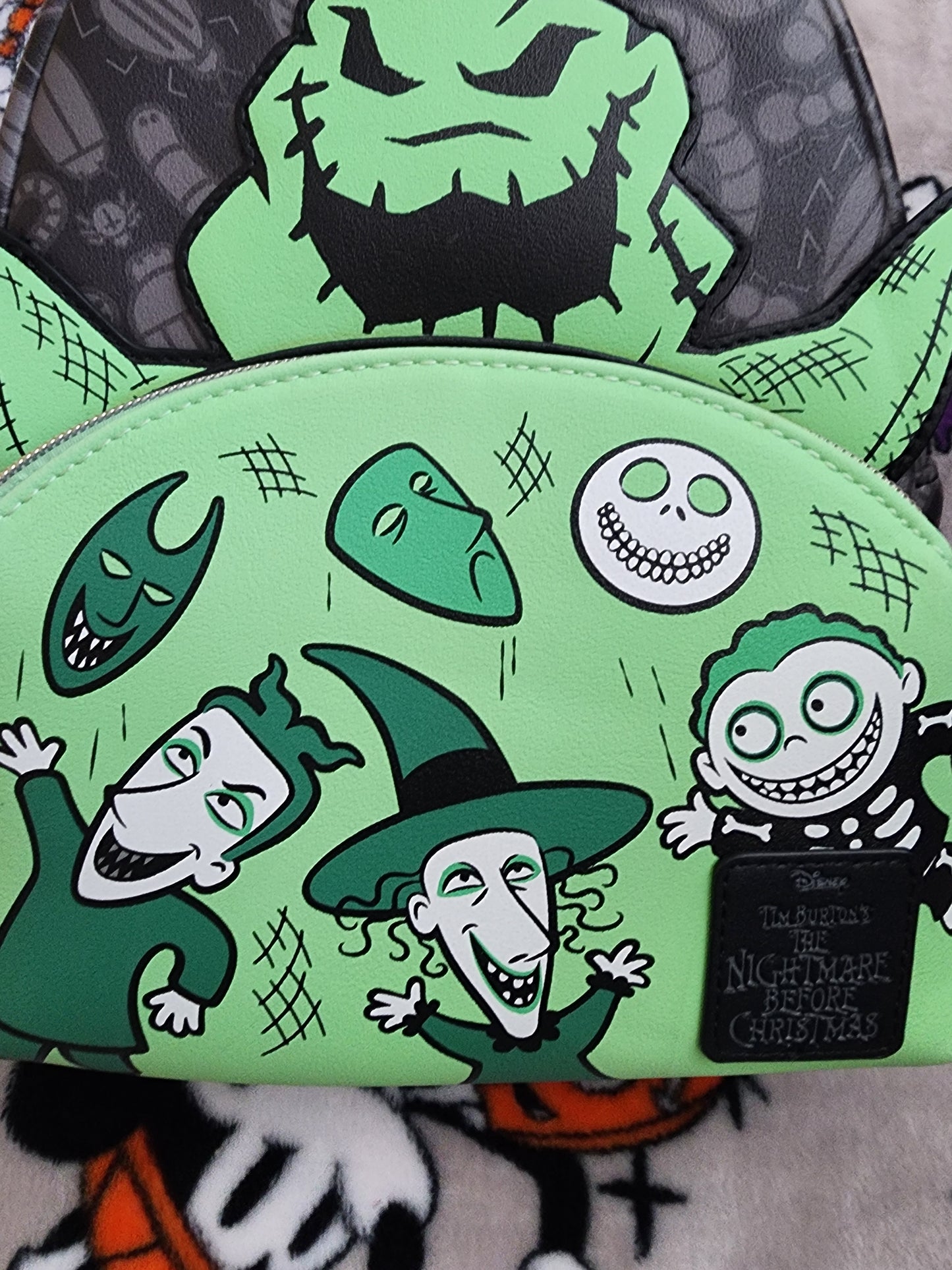 Loungefly Disney Nightmare Before Christmas Oggie Boogie Backpack