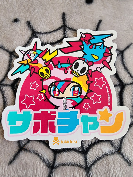 Tokidoki Kawaii Sabochan Sticker