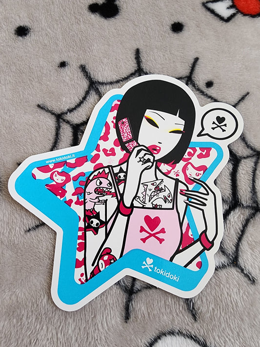 Tokidoki Y2 Kawaii Girl Sticker