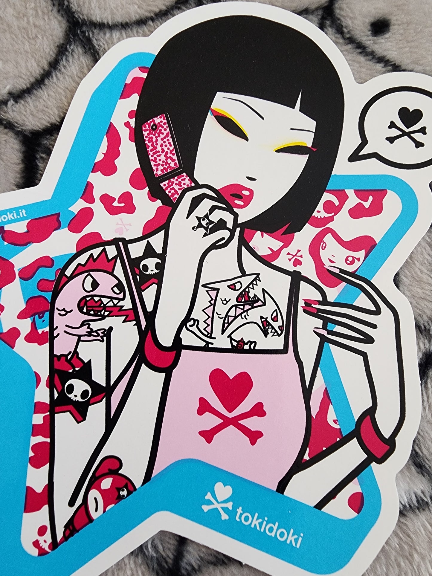 Tokidoki Y2 Kawaii Girl Sticker