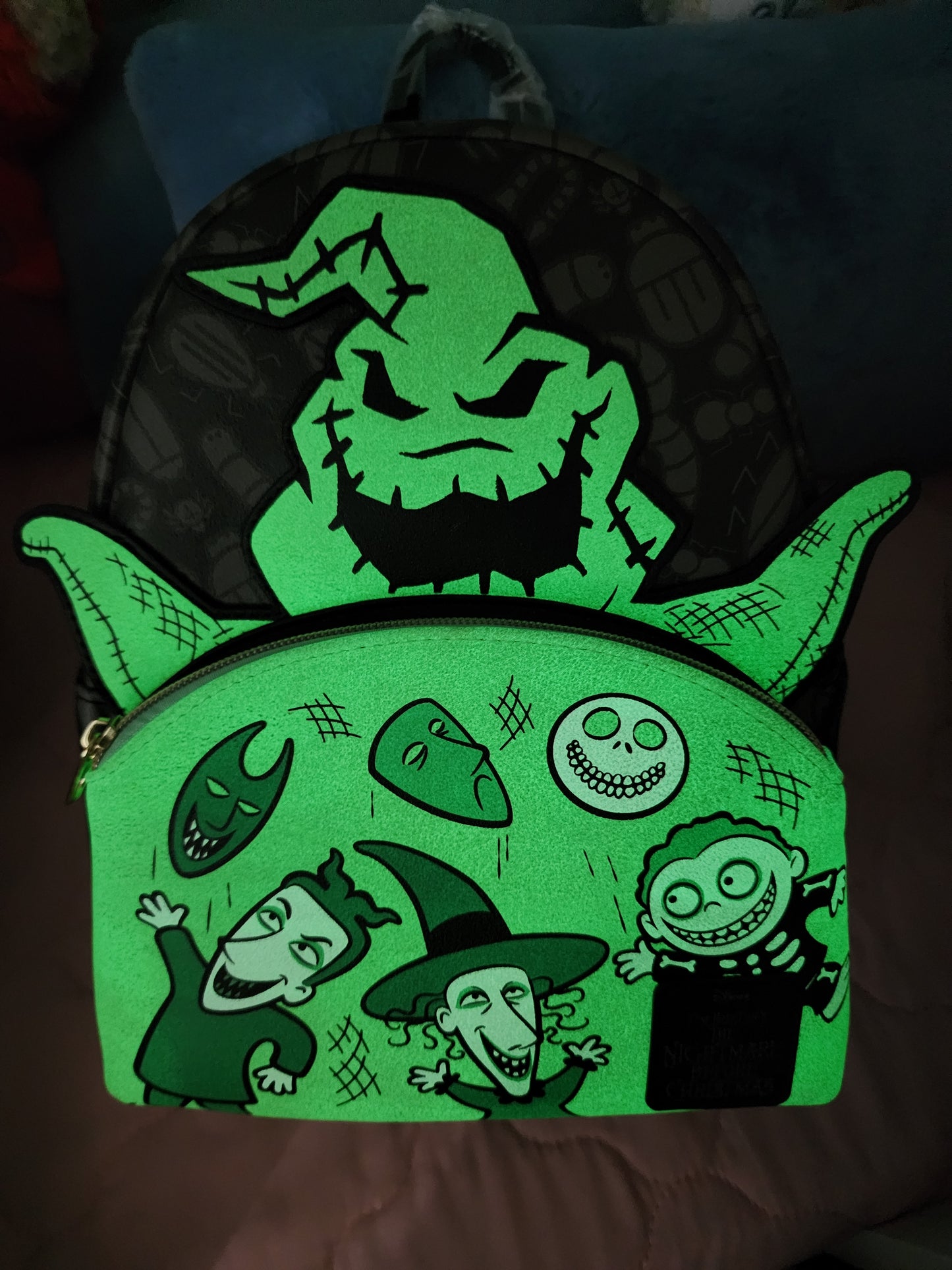 Loungefly Disney Nightmare Before Christmas Oggie Boogie Backpack