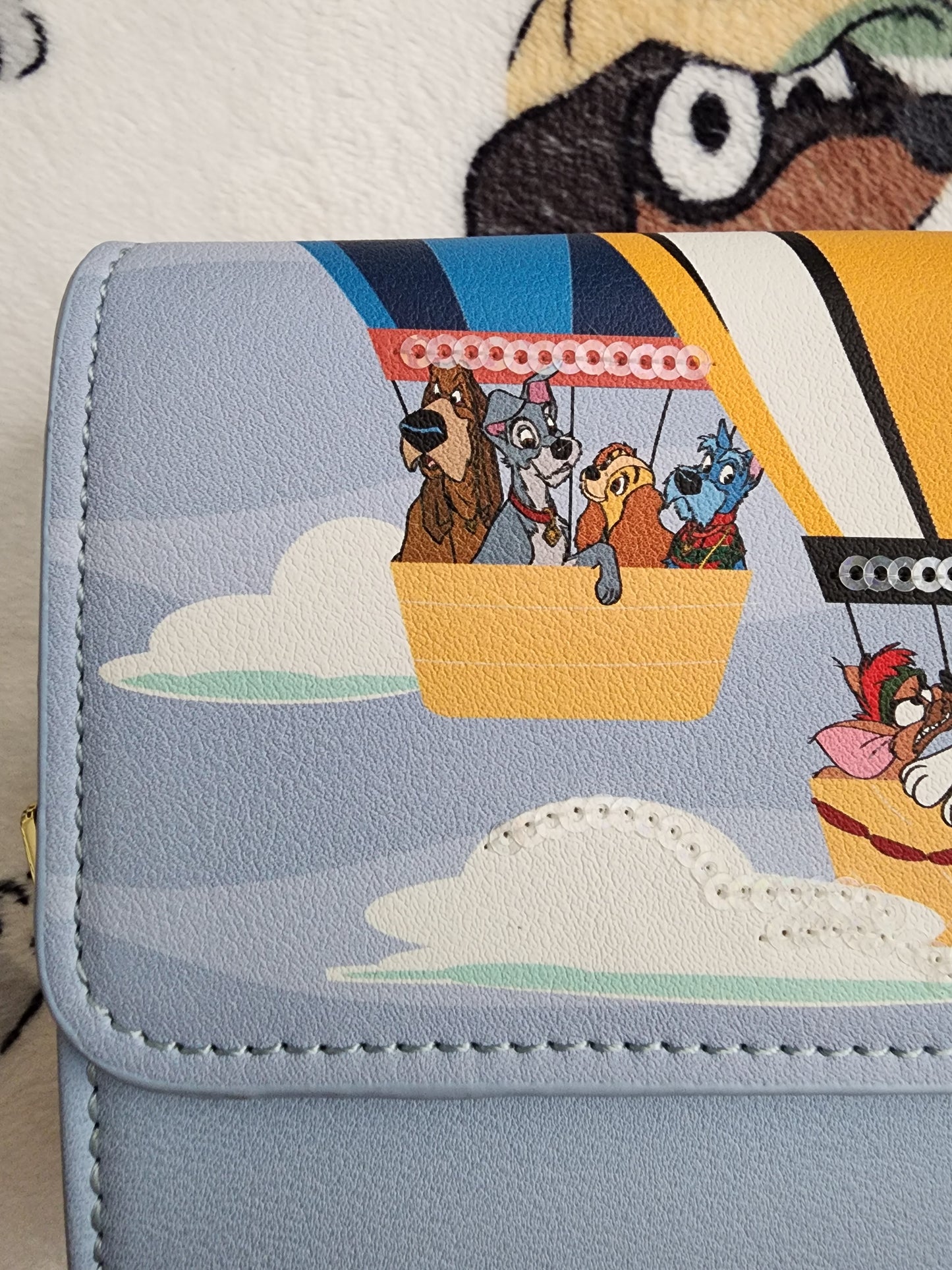 Loungefly Disney Movie Dogs in Hot Air Balloons Wallet