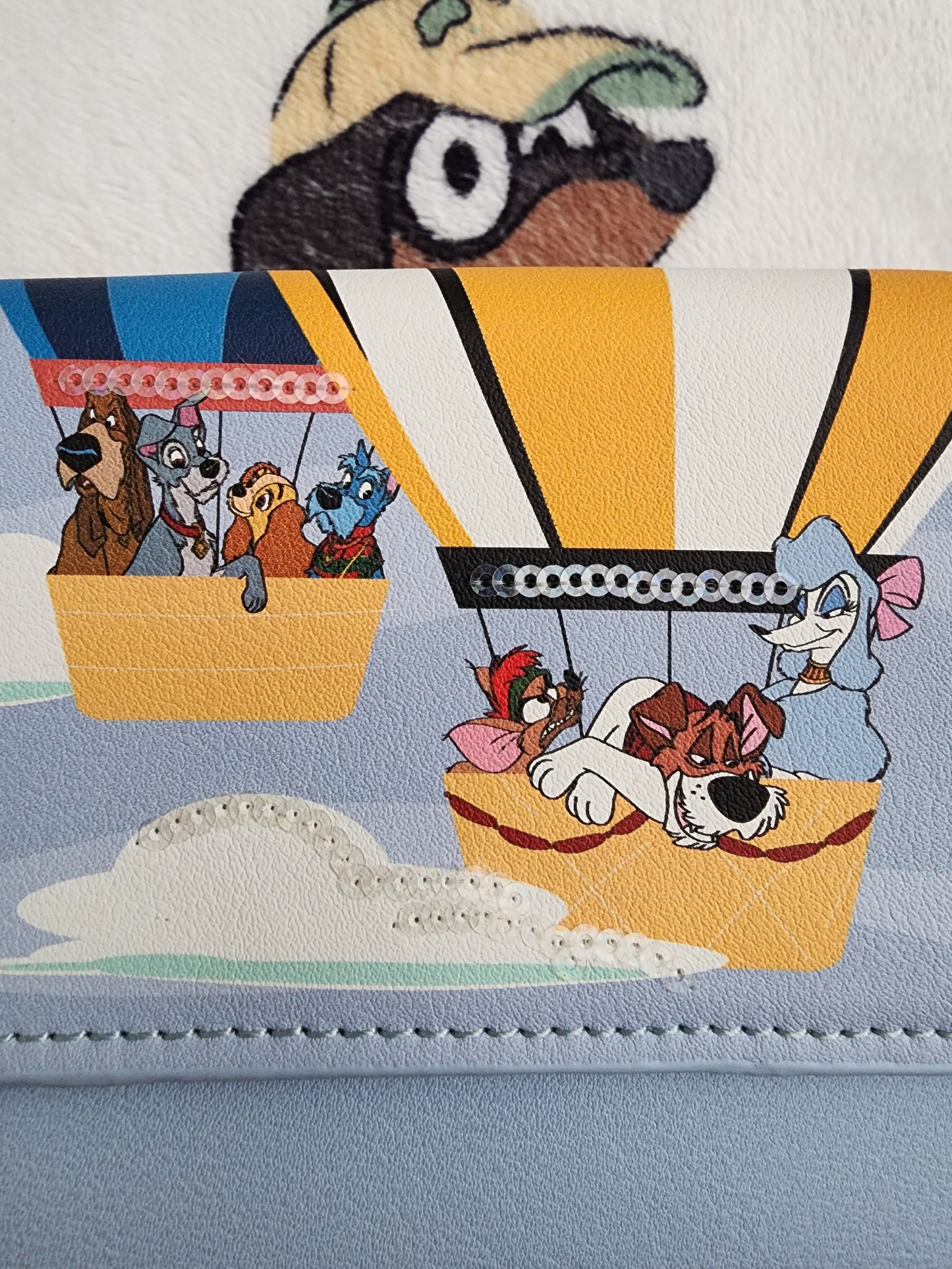 Loungefly Disney Movie Dogs in Hot Air Balloons Wallet