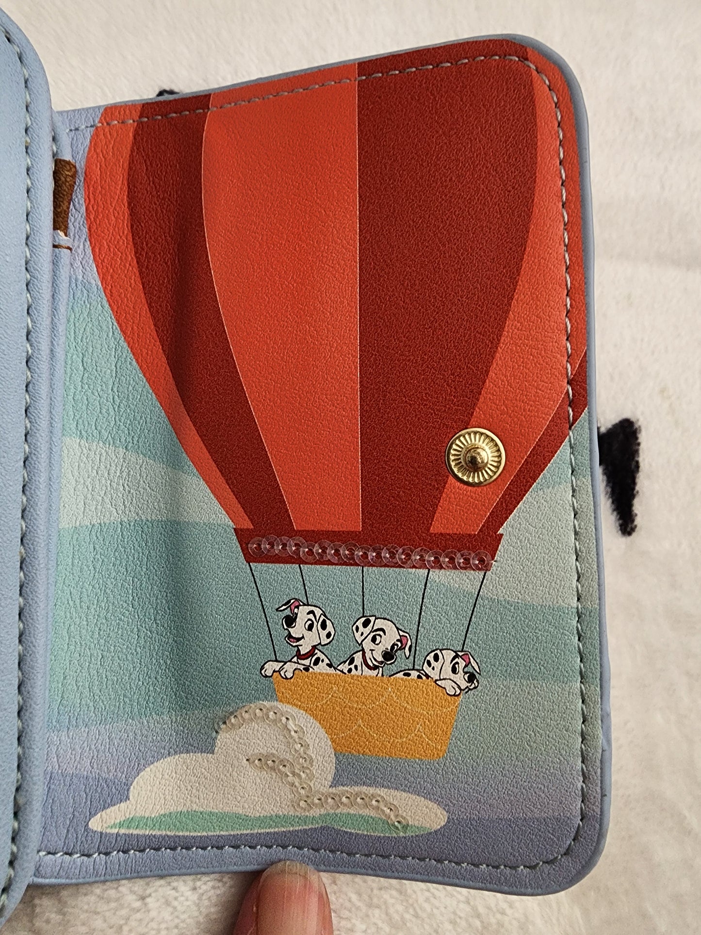 Loungefly Disney Movie Dogs in Hot Air Balloons Wallet