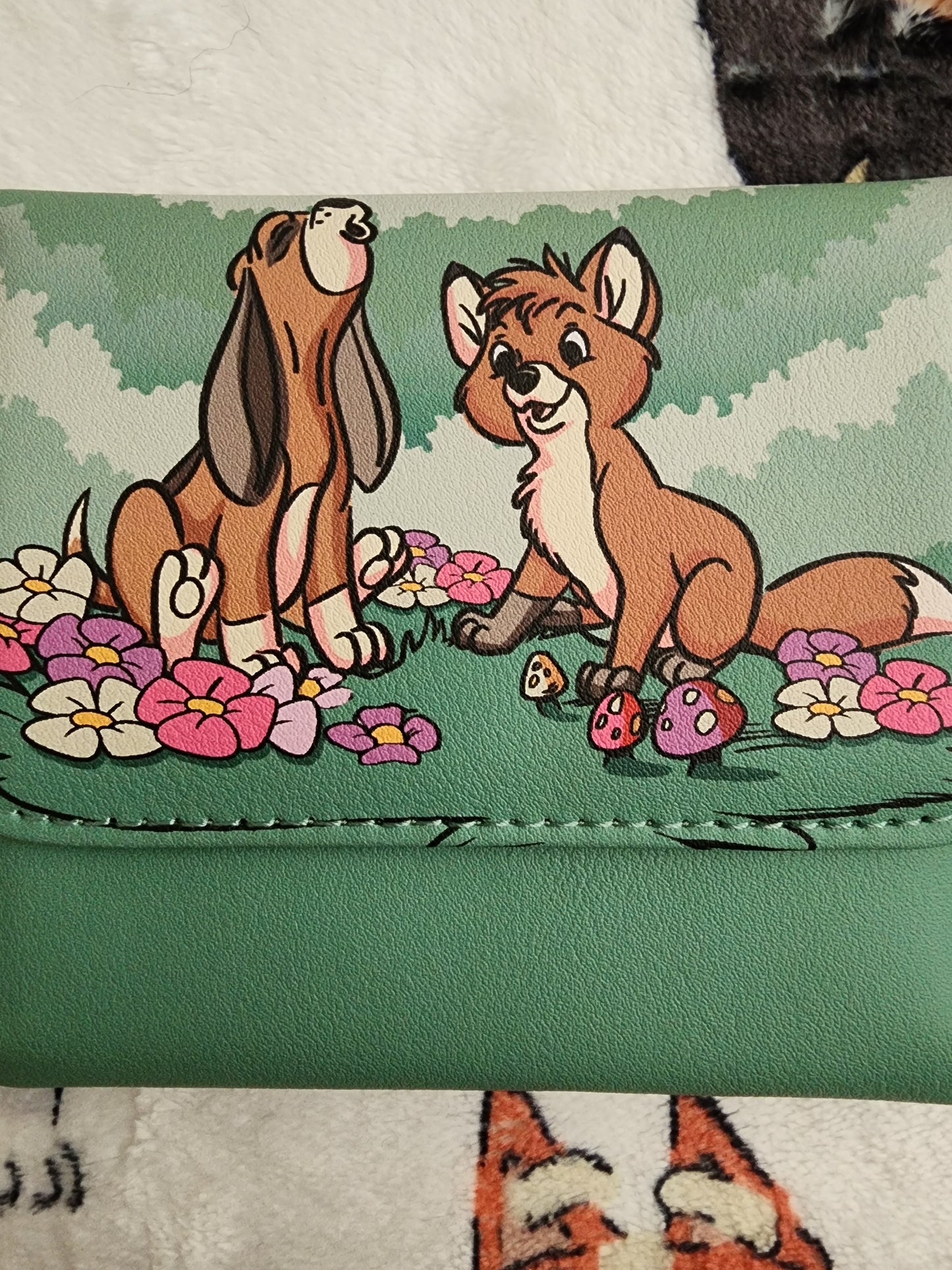 Loungefly Disney Fox and the Hound Floral Wallet