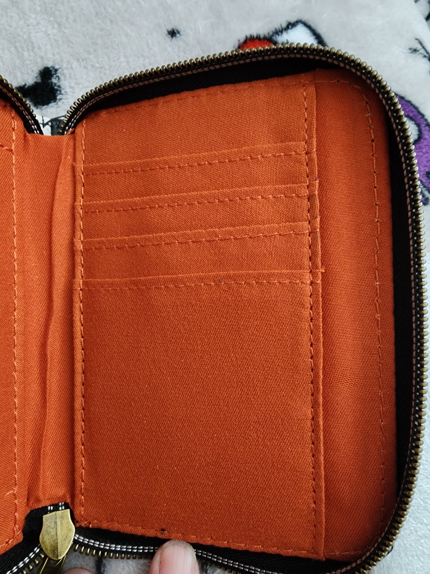 Loungefly Disney Nightmare Before Christmas Jack and Sally Vine Wallet